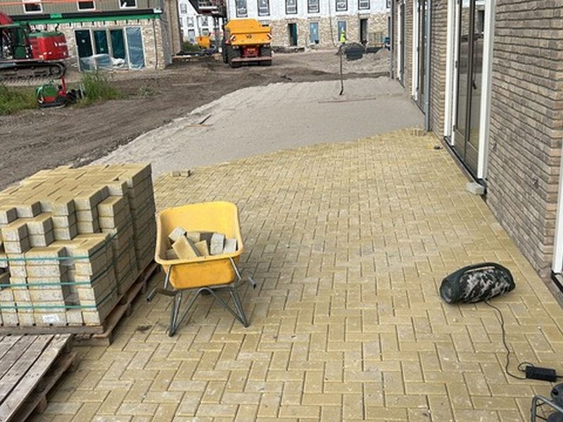 Complete outdoor space landscaped